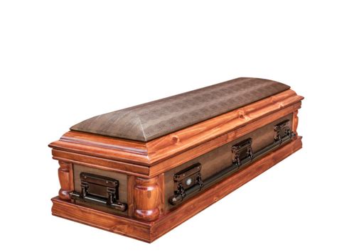 Dark Stain Dome South African Coffin And Casket Manufacturer