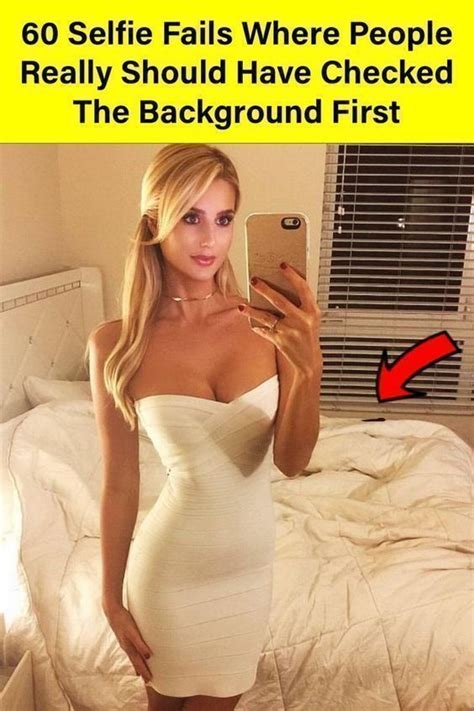 These People Forgot To Check The Background Of Their Photos Before Posting In Selfie Fail