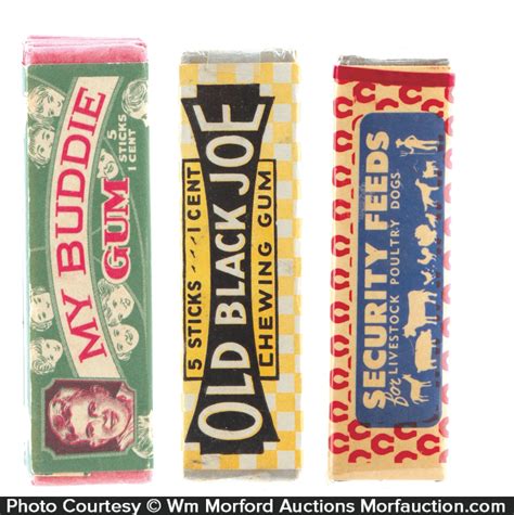 Antique Gum Packs Antique Advertising