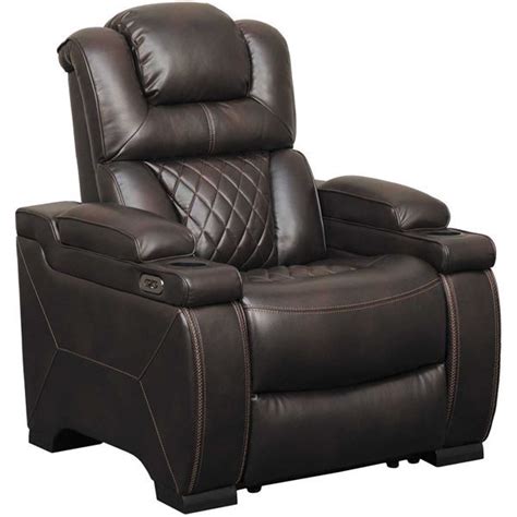 Try out the handle for any stiffness and then reapply the lubricant as necessary. Warnerton Power Recliner with Adjustable Headrest | Power ...