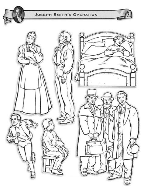 Joseph Smith Operations Coloring Page Lds Coloring Pages Free