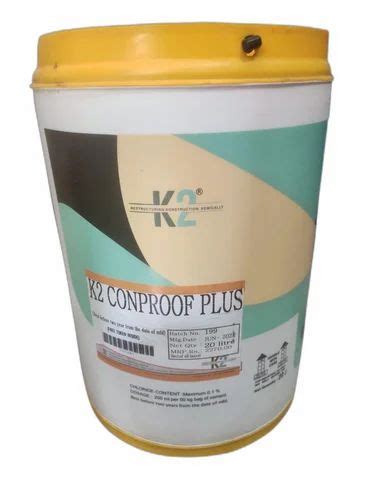 K2 Conproof Plus Integral Waterproofing Liquid Admixture For