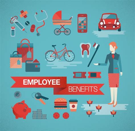 Employee Benefits Illustrative Art For Article Editorial Employee