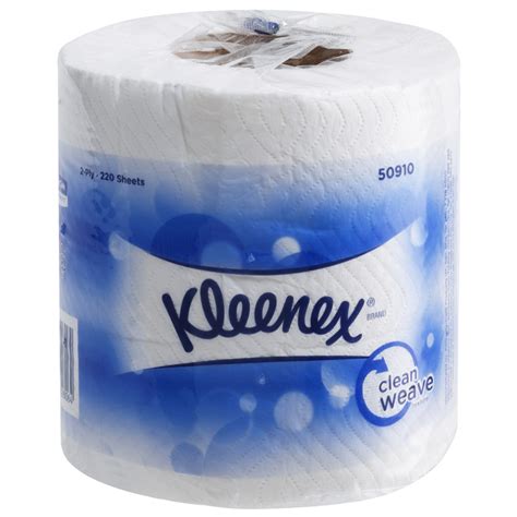 Kleenex® Standard Roll Toilet Tissue 50910 White 2 Ply 12 Packs