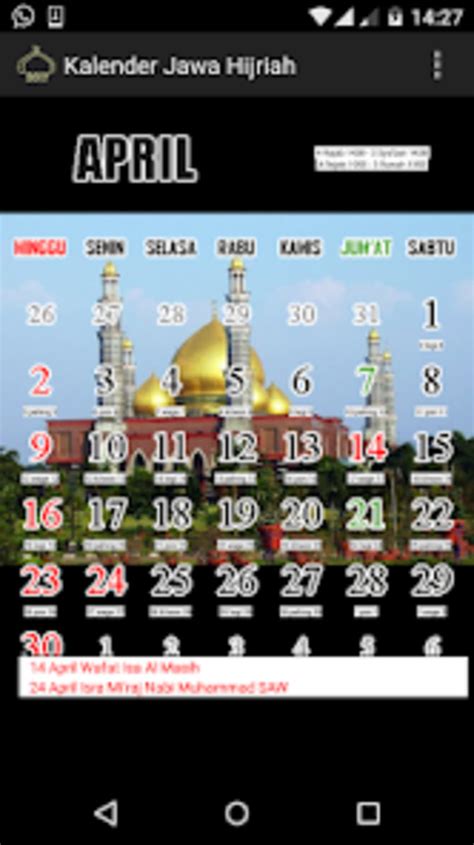 Kalender Jawa Hijriah 2020 For Android Download