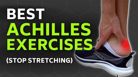 Achilles Tendon Exercises Stop Stretching And Do These Youtube