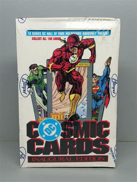 Cosmic Cards Dc Comics Super Heroes Trading Cards By Impel Etsy Dc