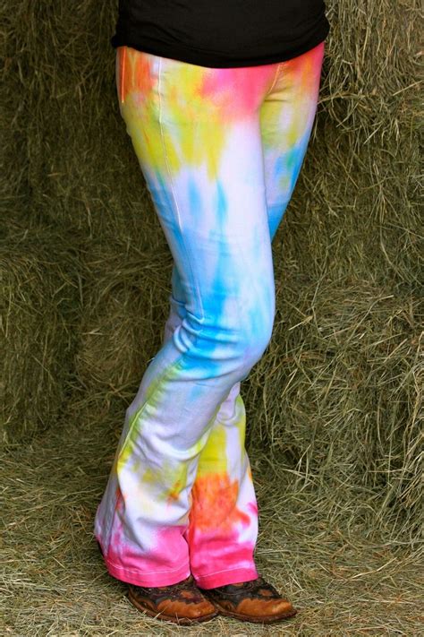 tie dye bootcut jeans rodeo outfits tie dye riding outfit