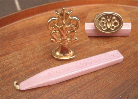 Sealing Wax And Seals Used To Seal Envelopes Popular During My Teen