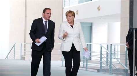 Merkel Og Löfven Om Maktskifte Siste Nytt Nrk