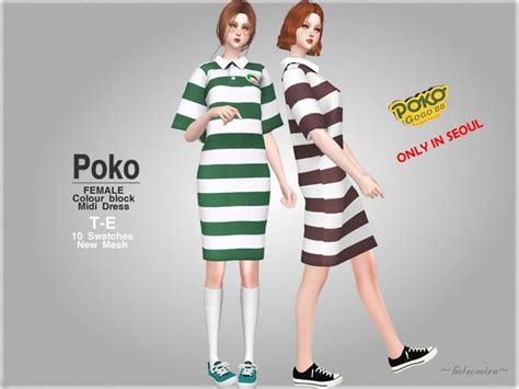 Pin By Rei On Sims 4 Cc Shopping Polo Shirt Dress Short Dress Styles