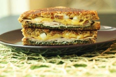 Grilled Pesto Turkey Gouda Sandwich Tasty Kitchen A Happy Recipe