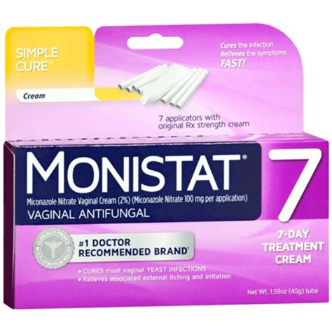Monistat 7 Vaginal Antifungal Cream Reviews 2020