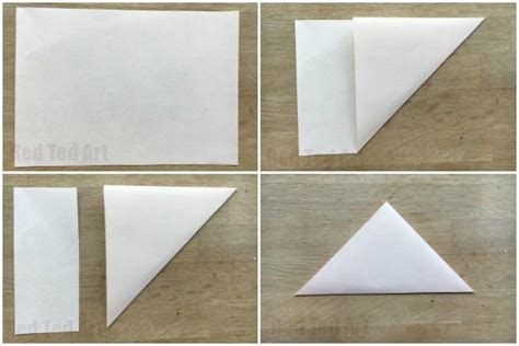 I started by gathering some of my favorite things: How to make an Origami Bookmark Corner Easy - Red Ted Art