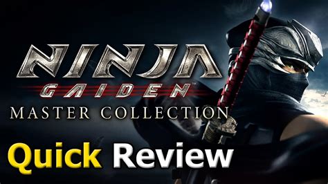Ninja Gaiden Master Collection Quick Review Pc Youtube