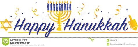 Collection of hanukkah cliparts (45) happy chanukah clip transparent background menorah clipart Happy Hanukkah Text Stock Vector - Image: 62864675