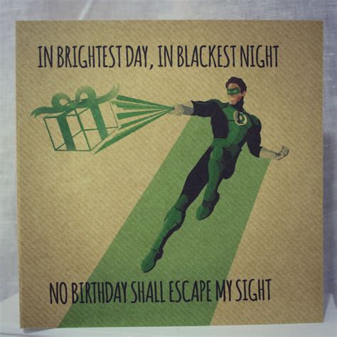 Green Lantern Happy Birthday Blackest Night Green Lantern Dc Comics