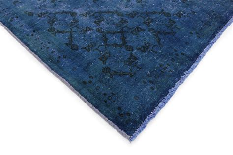 Wunderschön zu einer maritimen oder vintage einrichtung. Vintage Teppich Blau in 330x220 (1001-167208) - carpetido.de