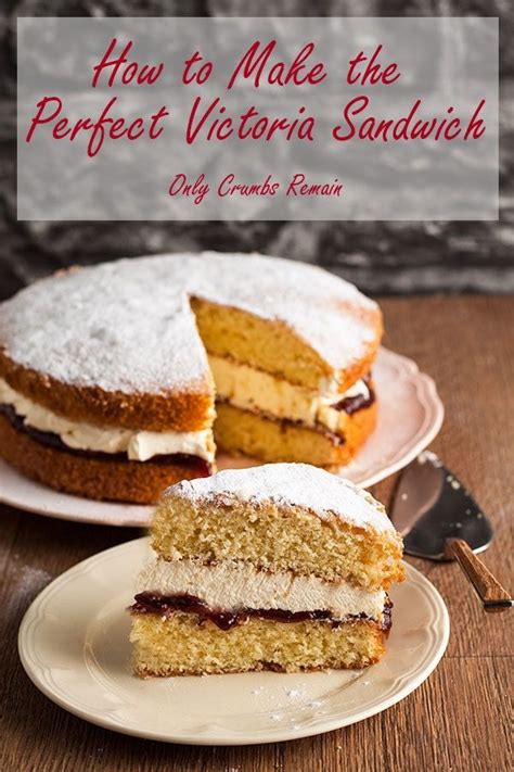 How To Make The Perfect Victoria Sandwich Recipe Baking Food Recipes