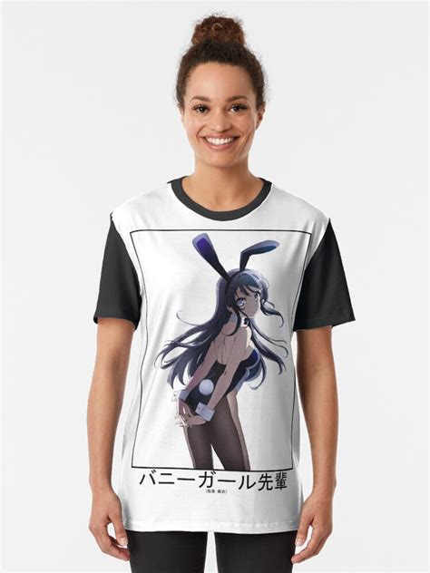 Bunny Girl Senpai Mai Sakurajima T Shirt By Solidmega Redbubble