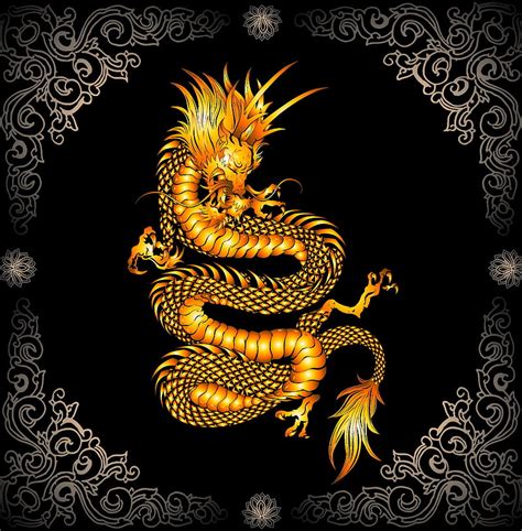 Golden Dragon Legend Mythe Hd Phone Wallpaper Peakpx Vlrengbr
