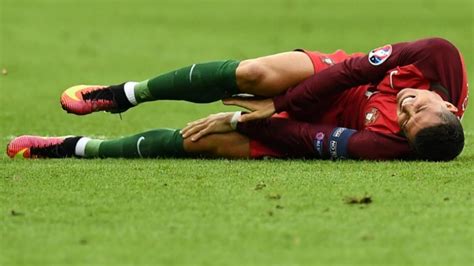 Ronaldo Out Of Euro 2016 After Knee Injury In Final Video