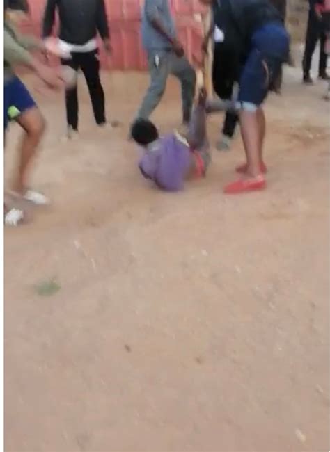 Suspected Thief Severely Beaten By Angry Mob For Allegedly Attempting To Steal At A Spaza In