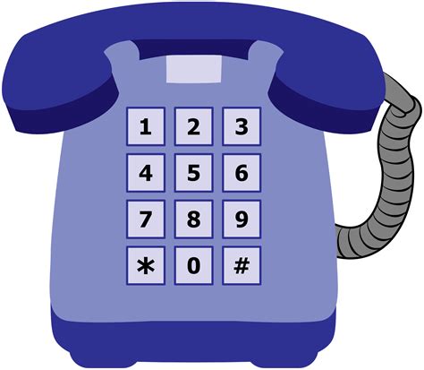 Telephone Clipart Purple Phone Purple Telephone Clipart Hd Png