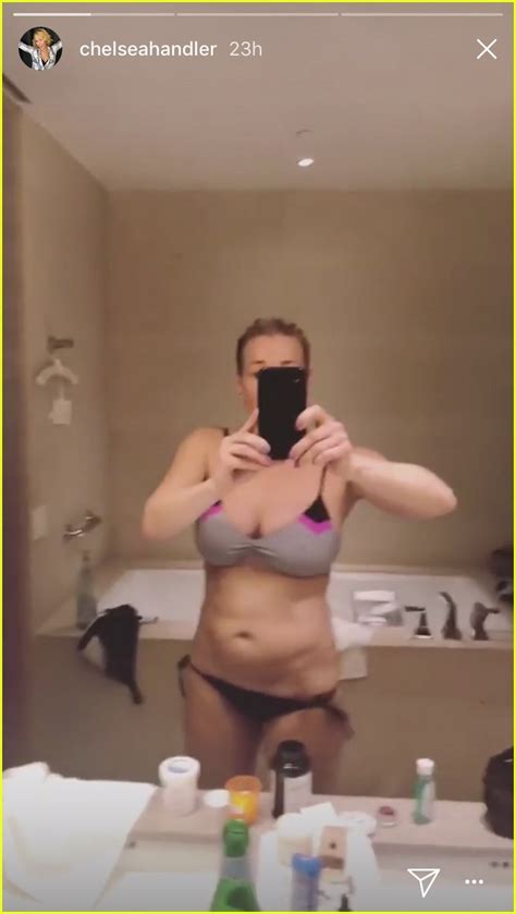 Chelsea Handler Shows Off What Happens When She Tries To Get Into Her Bikini Photo