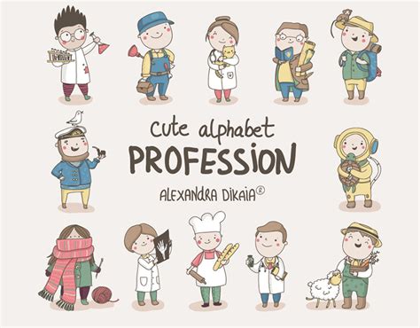 Alphabet Profession Behance