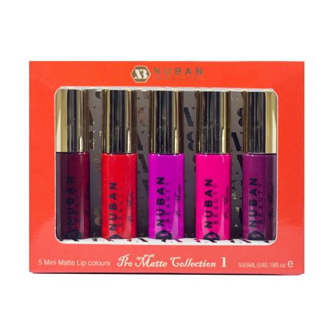 Pro Matte 1 Mini Lipstick Collection Nuban Beauty