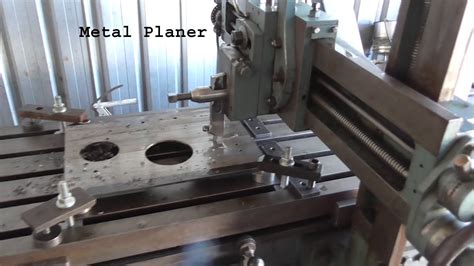 I believe paper planners are better if: Job On Metal Planer then Mill - YouTube