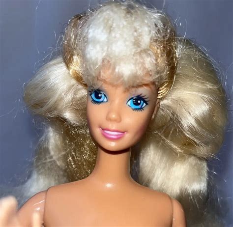 Vintage Mattel Barbie 1976 Blonde Ballerina Barbie Doll Nude Bendy Blue Eye Ebay