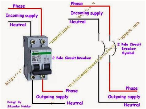 240v Double Pole Switch Wiring Diagram