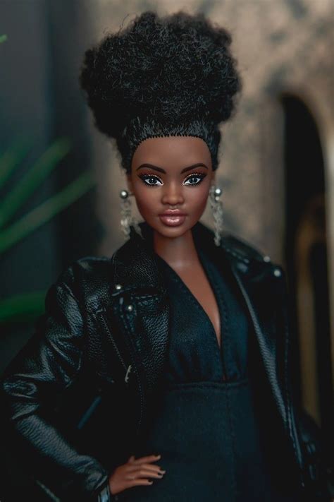 Pin By Marwa Afifi On Marwa Afifi Pretty Black Dolls Black Barbie Black Doll