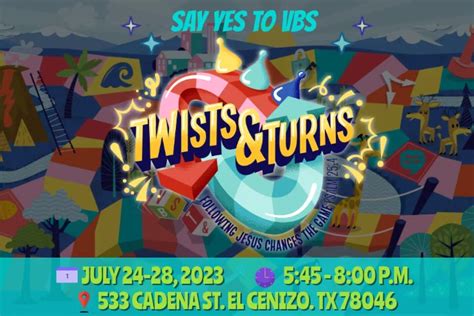 Copy Of Vbs Twists And Turns Postermywall