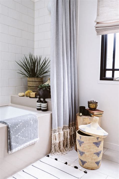 It will also give your bathroom a modern appeal and it. DIY Extra Long Shower Curtain