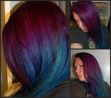 Manic Panic Purple Haze On Unbleached Hair Dark Brown Hairs