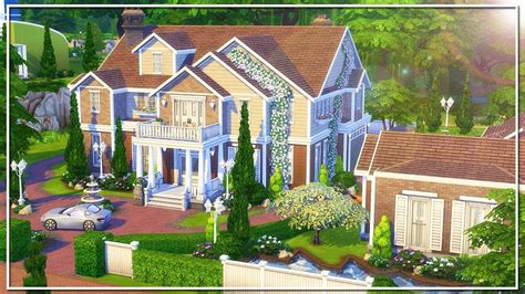 Jun 10, 2021 by virtualfairytales | featured artist. LUXURY HAMPTONS MANSION || The Sims 4: Speed Build (NO CC ...