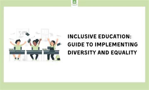 Inclusive Education 5 Steps Guide To Implementing Diversity