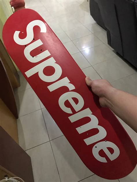 Supreme Supreme Logo Skateboard Deck Grailed