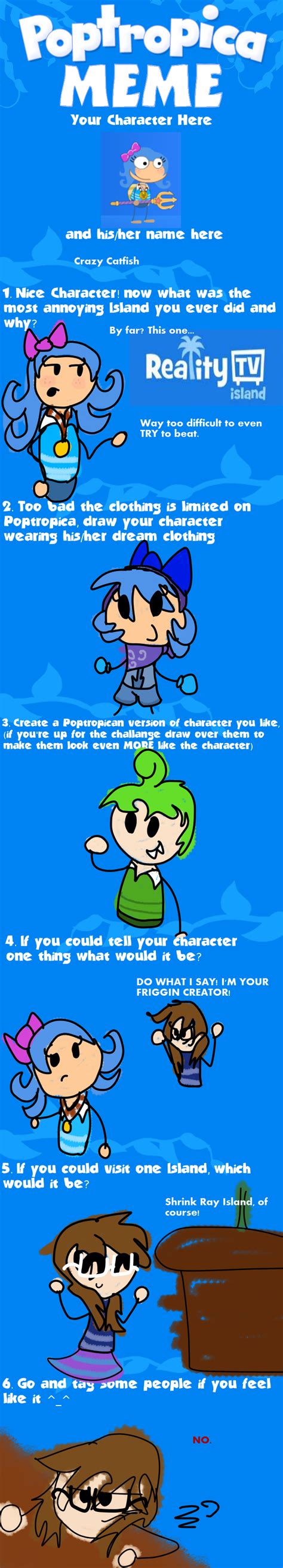 Poptropica Meme By Chickencakes On Deviantart