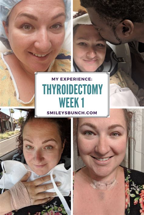 Thyroidectomy Recovery Week 1 Thyroidectomy Thyroid Surgery