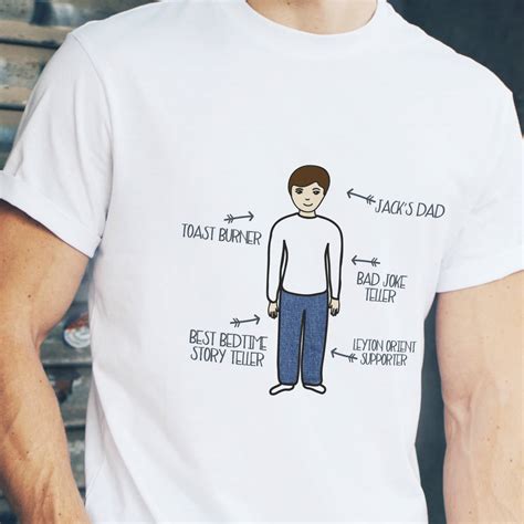 Personalised My Dad T Shirt By Sarah Hurley