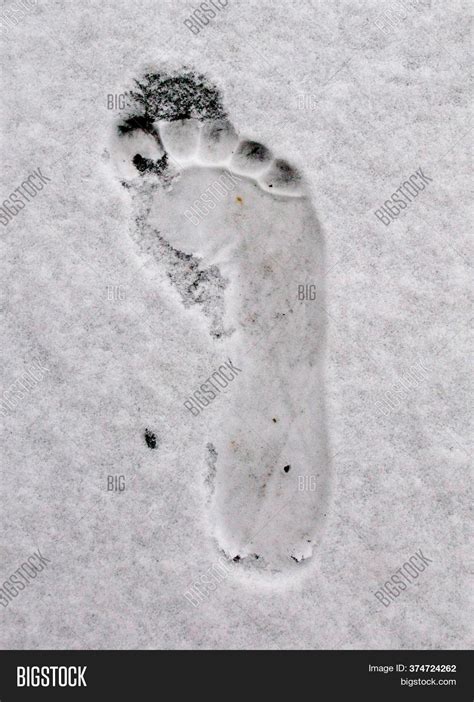 Barefoot Snow Image And Photo Free Trial Bigstock