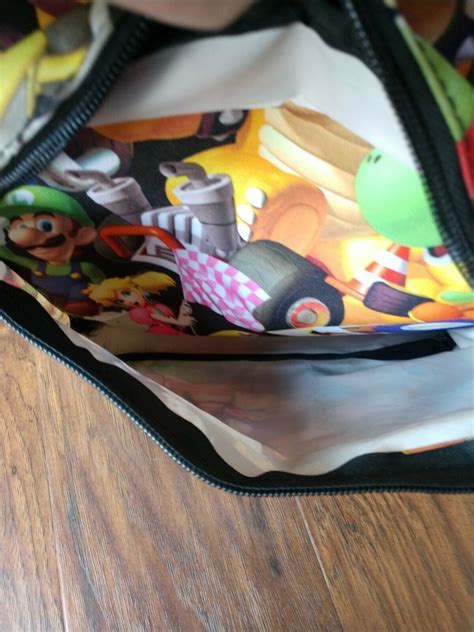 Nintendo Mario Kart Backpack School Book Bag Super Mario Bros 2017 Nintendo