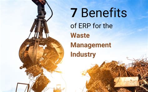 Benefits Of Erp Software For The Waste Management Industry