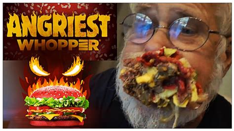 Angry Grandpa Angriest Whooper Commerical Burger King YouTube