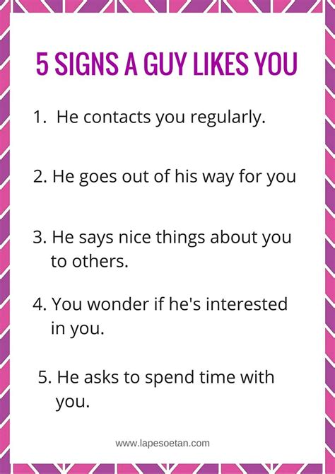 5 Signs A Guy Likes You Lape Soetan A Guy Like You Why Men Pull Away Guys