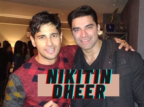 Excl Nikitin On Knowing Shershaah Co Star Sidharth Before He Became